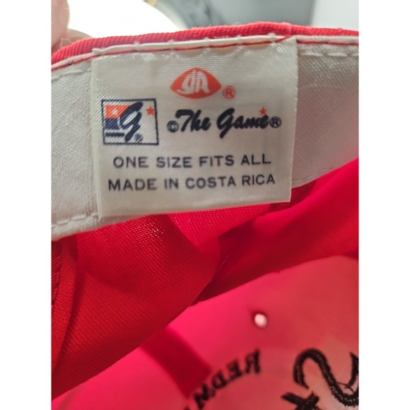 Vintage 1990s St. Johns University Redmen Snapback Hat The Game NCAA Retro Cap - Picture 16 of 16